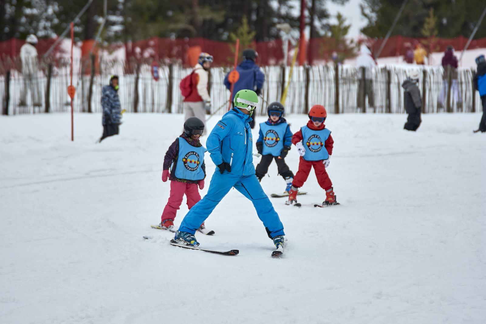 Cours de ski de 5 jours les samedis ou les dimanches à Port del Comte