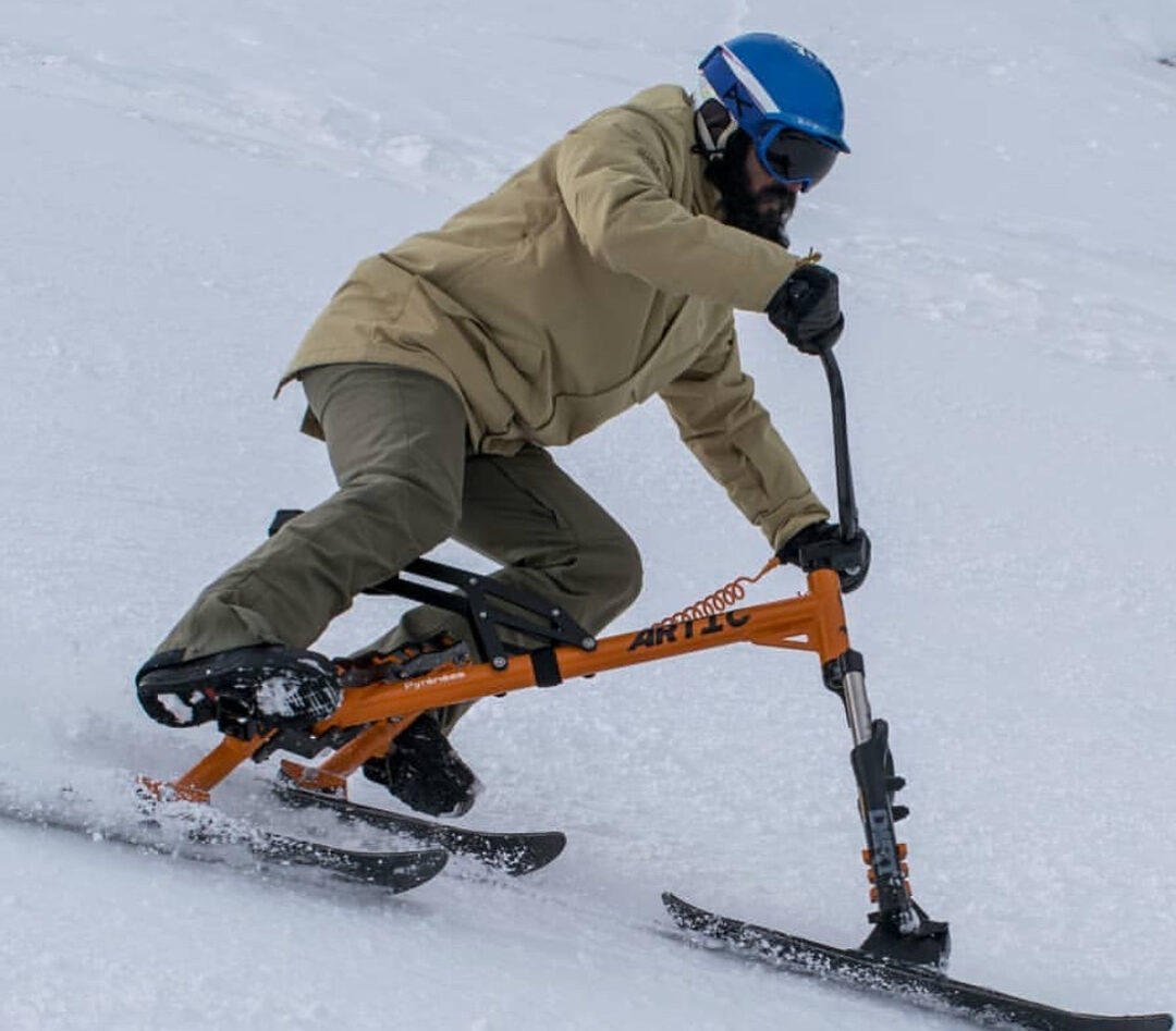 Snowbike à Port del Comte