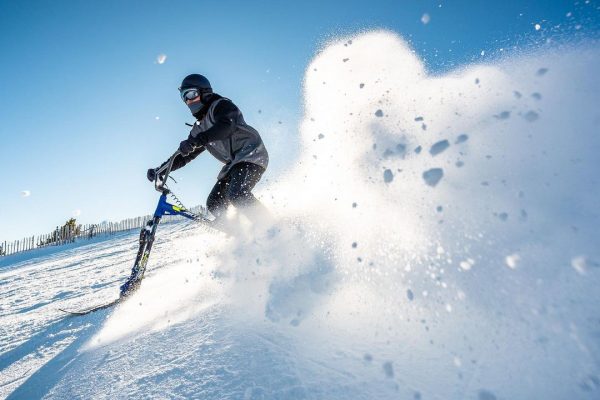 Snowbike in Port del Comte