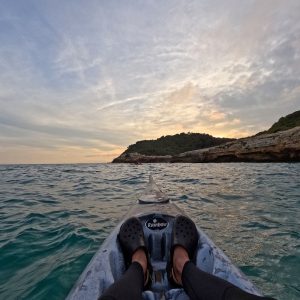 Kayak sunset Tamarit Costa Daurada
