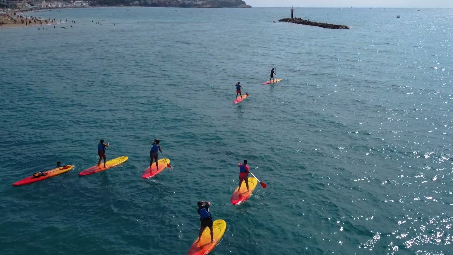 Excursion en Paddle Surf au lever du soleil