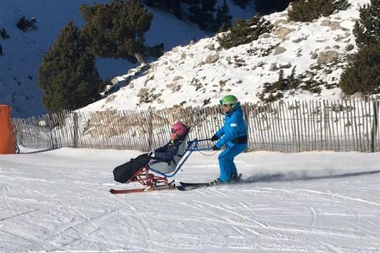 Dualski at the Port del Comte ski resort