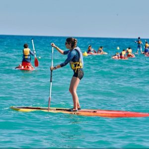 curs d'iniciació al paddle surf