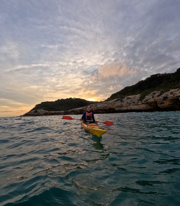 Ruta guiada Sunset Kayak Costa Dorada