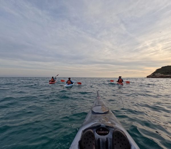 Ruta guiada Sunset Kayak Costa Dorada