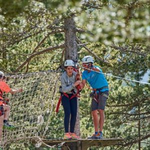 Adventure day at the Adventure Park of Port del Comte