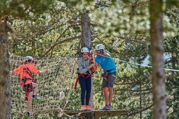 Adventure day at the Adventure Park of Port del Comte