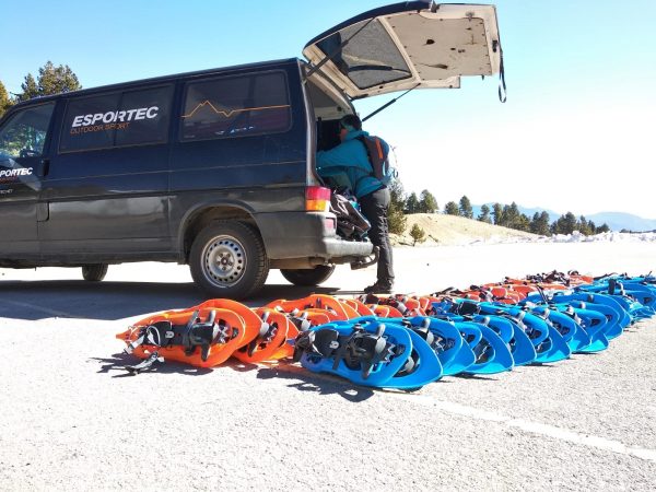 Excursió amb raquetes de neu a Port del Comte