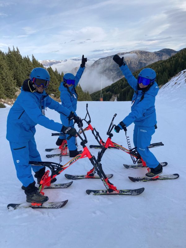 Snowbike in Port del Comte