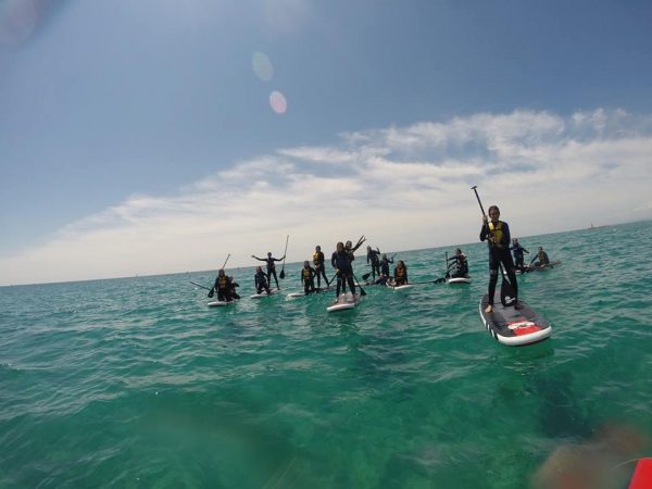 sunset paddle surf costa daurada