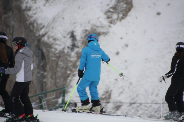 Clase particular de esquí en La Molina