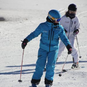 clase de esquí individual en La Molina