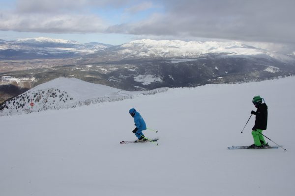 Clase particular de esquí en La Molina
