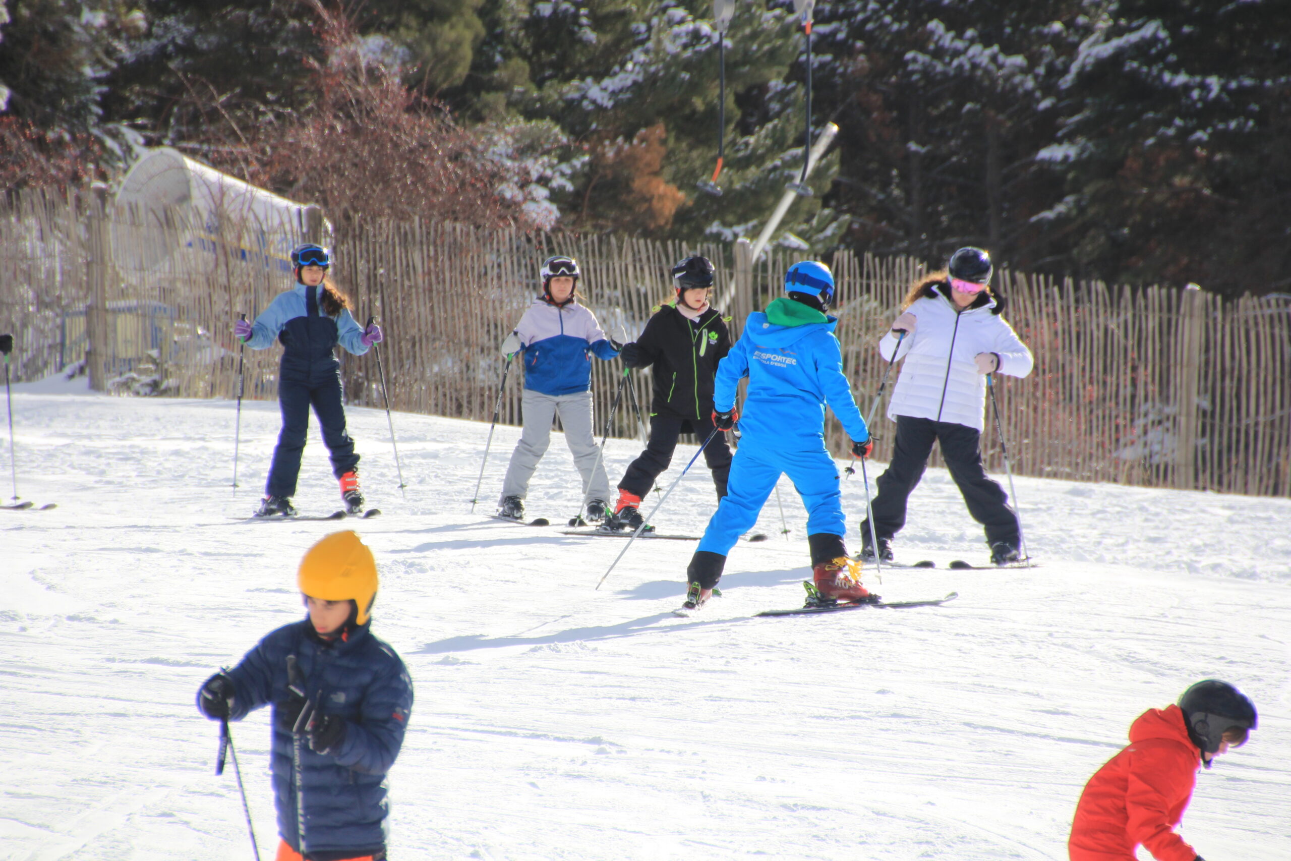 Classe d'esquí a La Molina