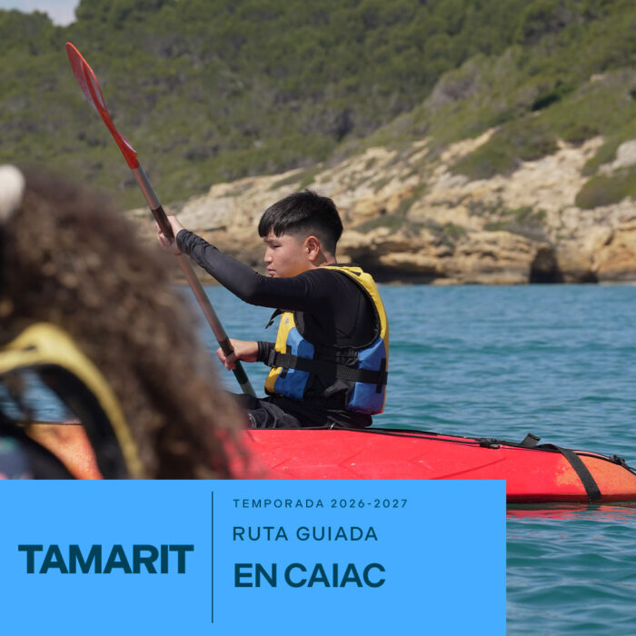 Ruta guiada en kayak en Tamarit