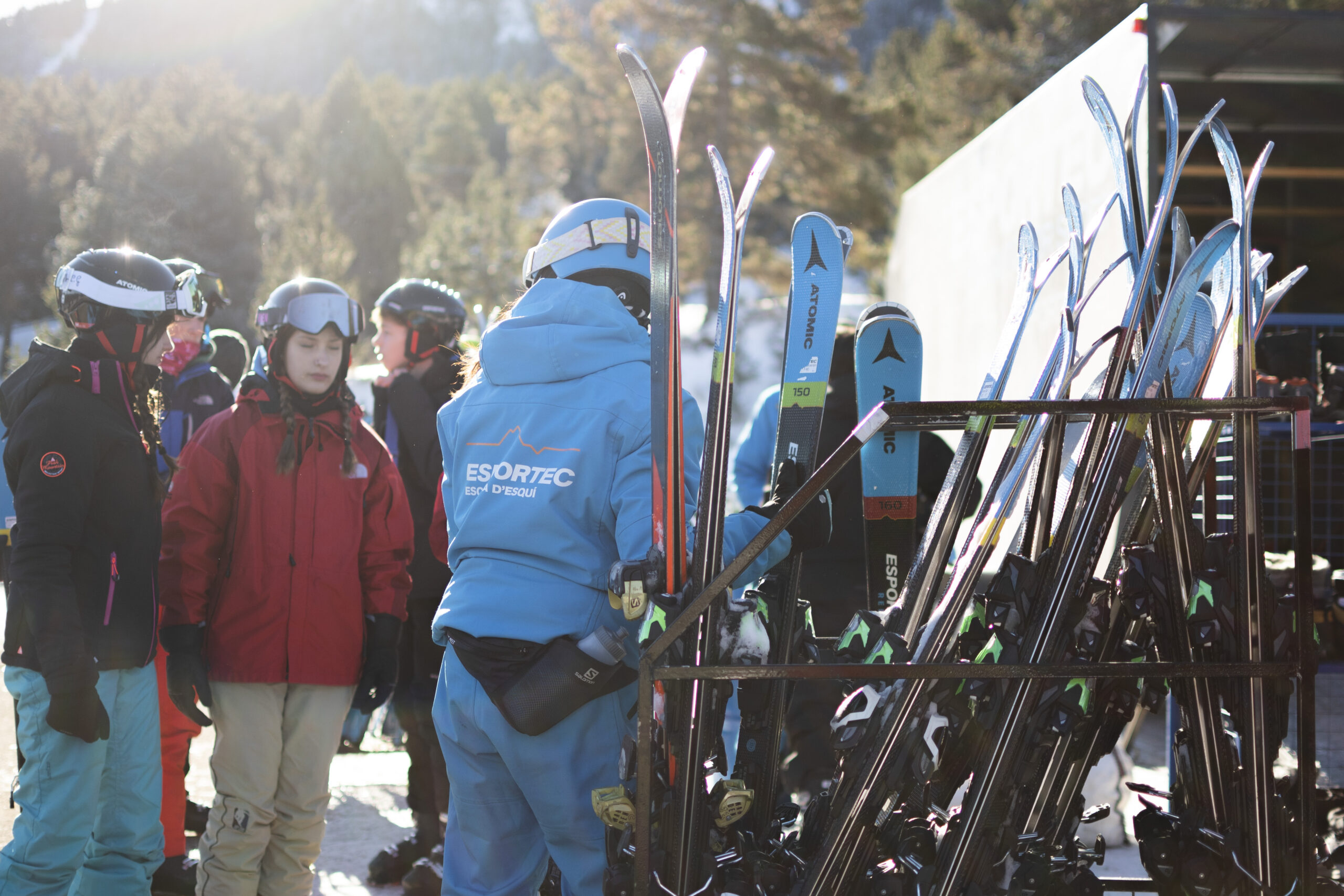La escuela de esquí en La Molina funciona a pleno rendimiento