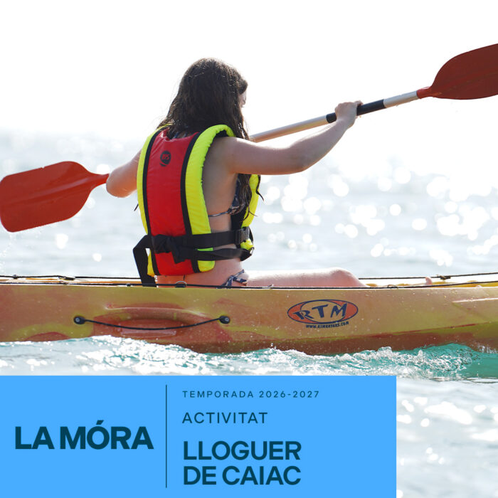 Alquiler de kayak en La Mora
