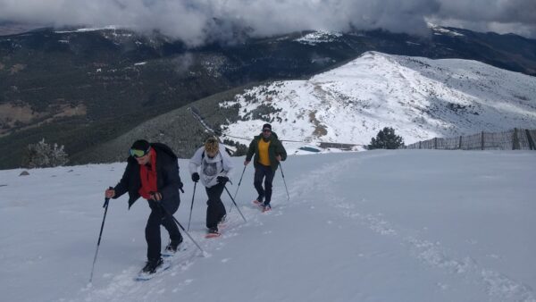 Raquetes de neu la cerdanya