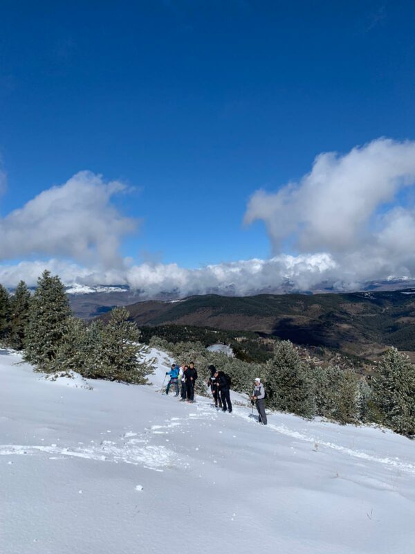 Excursió amb raquetes de neu a La Cerdanya