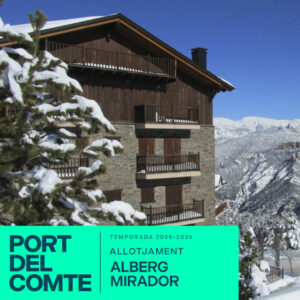 Hivern a l'Alberg Mirador de Port del Comte