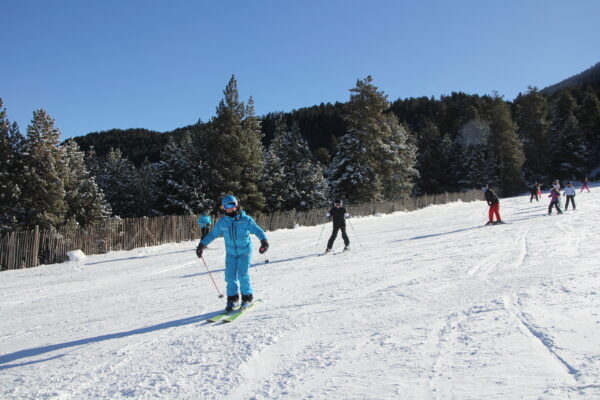 curset d'esquí flexible a La Molina