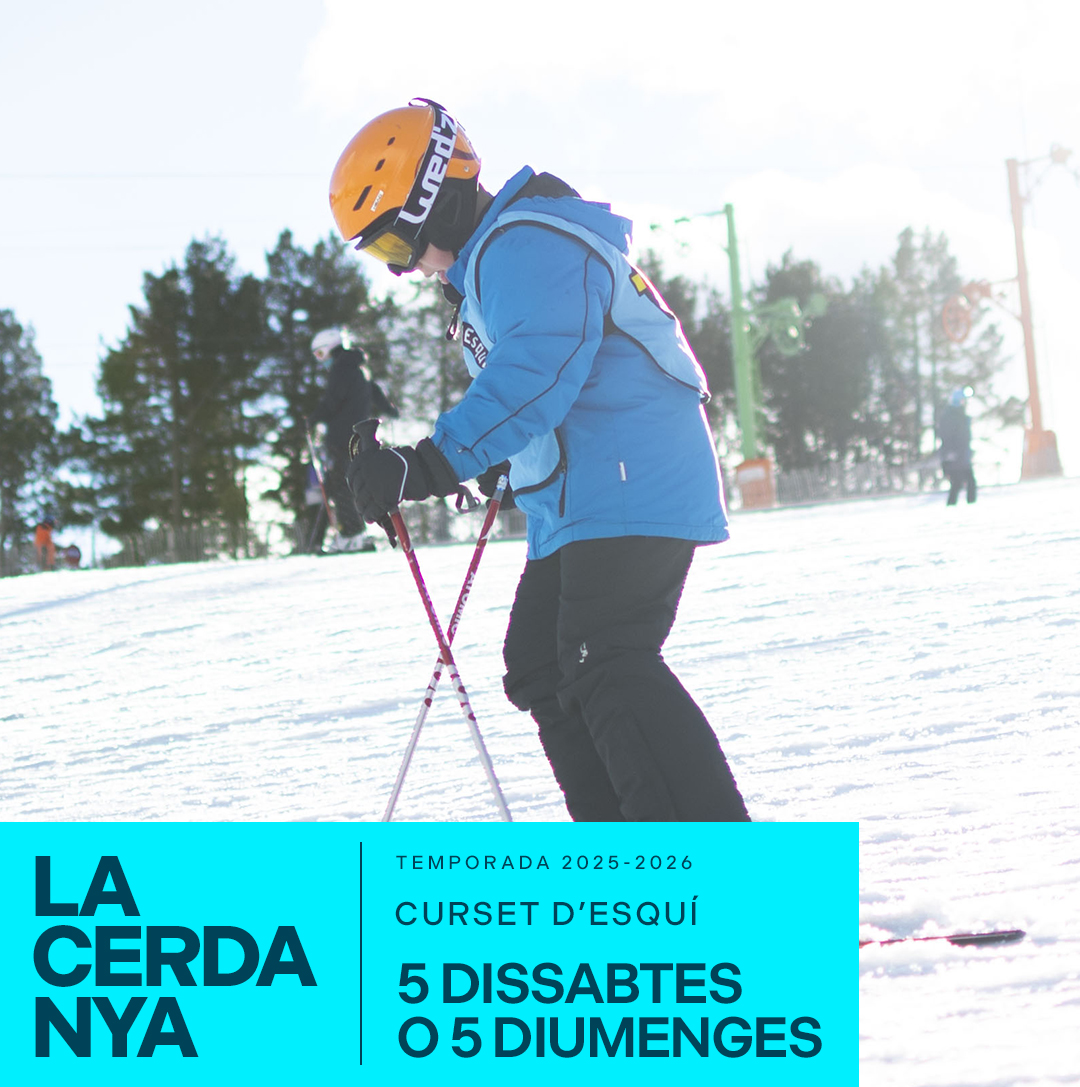 5-day ski course on either Saturdays or Sundays in La Molina