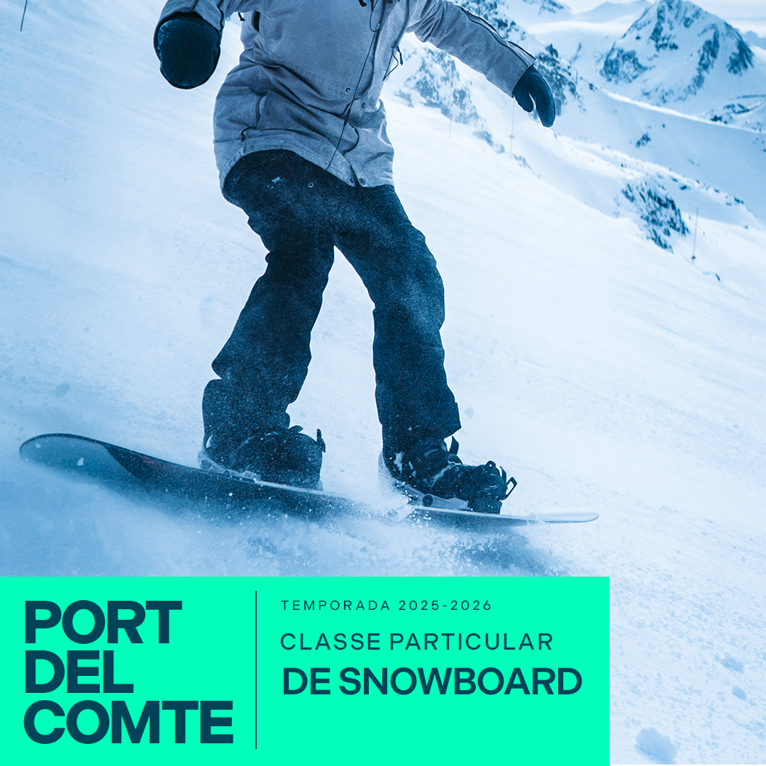Classe particular de snowboard a Port del Comte
